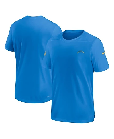 Men's Nike Powder Blue Los Angeles Chargers Sideline Coach Performance T-shirt