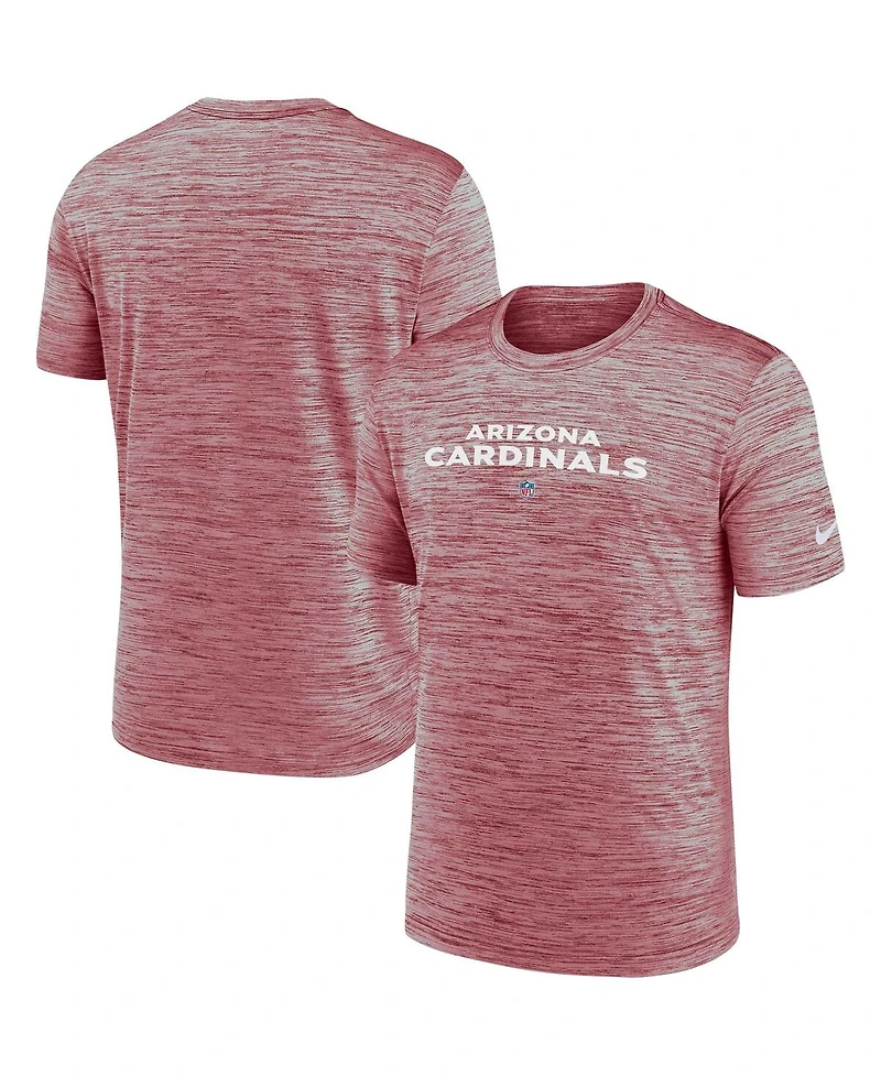 Men's Nike Cardinal Arizona Cardinals Velocity Performance T-shirt