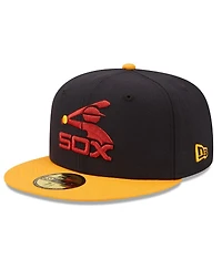 Men's New Era Navy, Gold Chicago White Sox Primary Logo 59FIFTY Fitted Hat