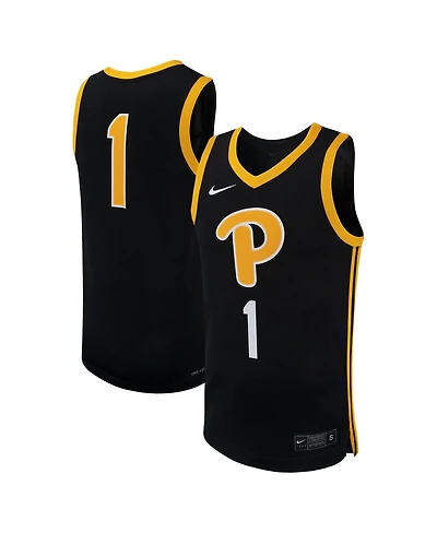 Men's Nike Black Pitt Panthers Replica Basketball Jersey