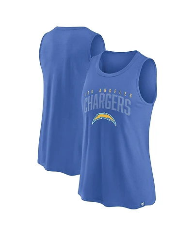 Women's Fanatics Powder Blue Los Angeles Chargers Classic Rhine Tank Top