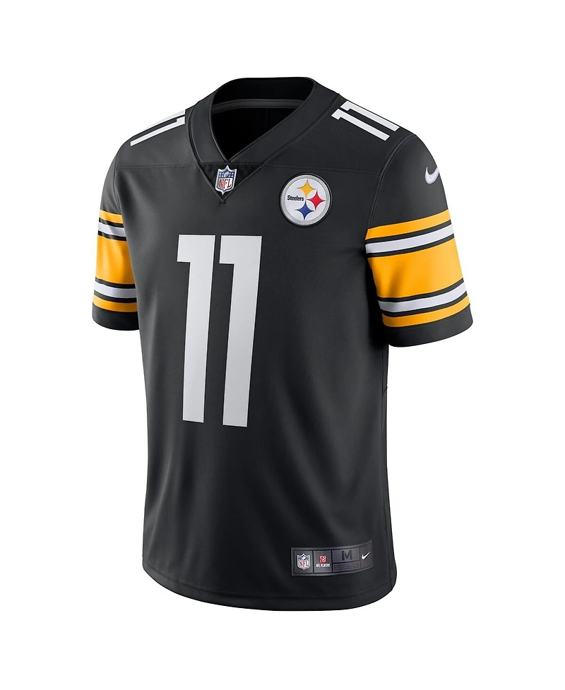 Men's Nike Chase Claypool Black Pittsburgh Steelers Vapor Limited Player Jersey