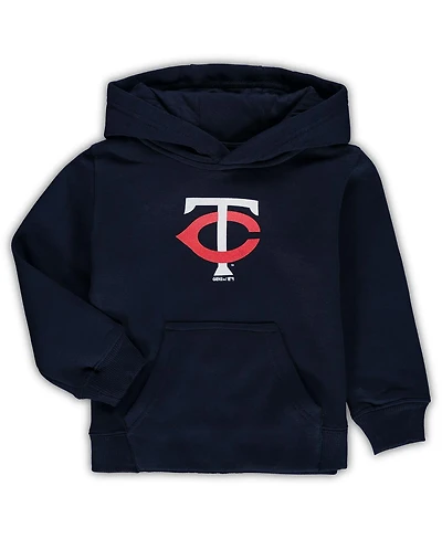 Toddler Boys and Girls Navy Minnesota Twins Primary Logo Pullover Hoodie