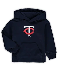 Toddler Boys and Girls Navy Minnesota Twins Primary Logo Pullover Hoodie