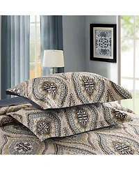 MarCielo 3 Piece Quilted Bedspread Quilt Set Lightweight Bedspread A16