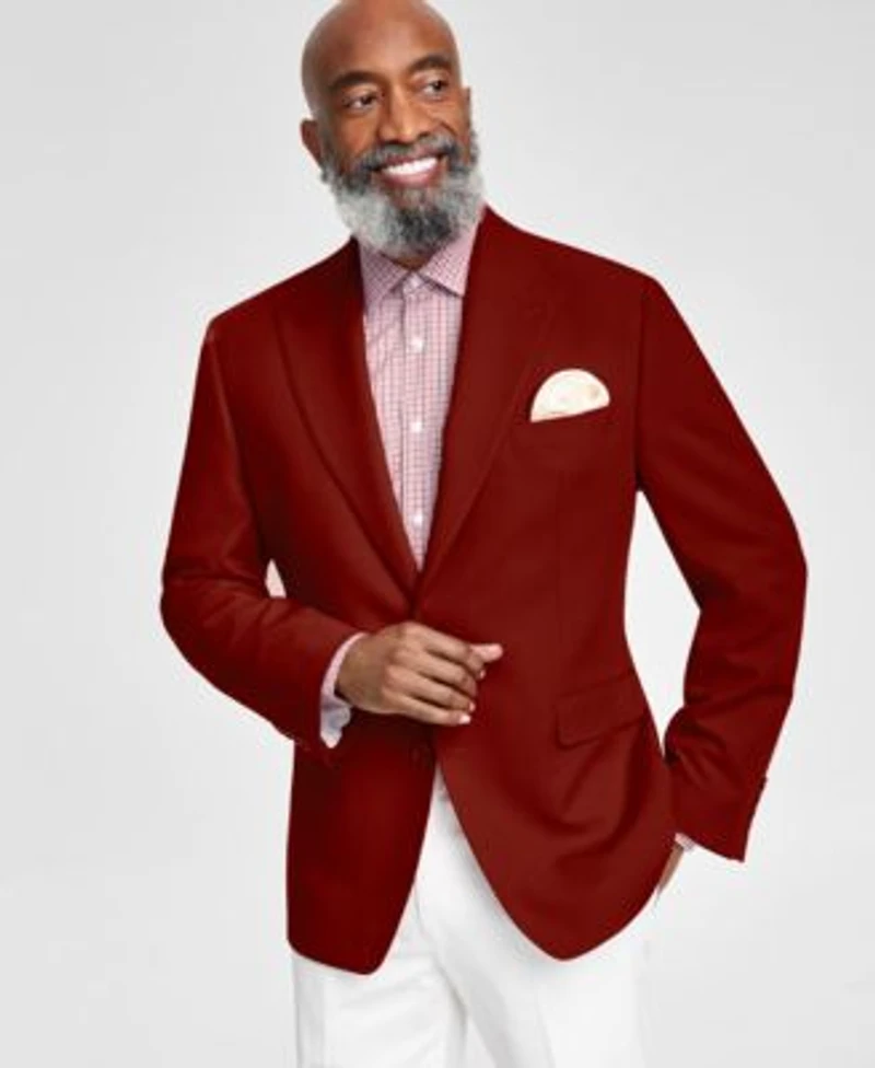 Mens Crimson Cream Career Collection