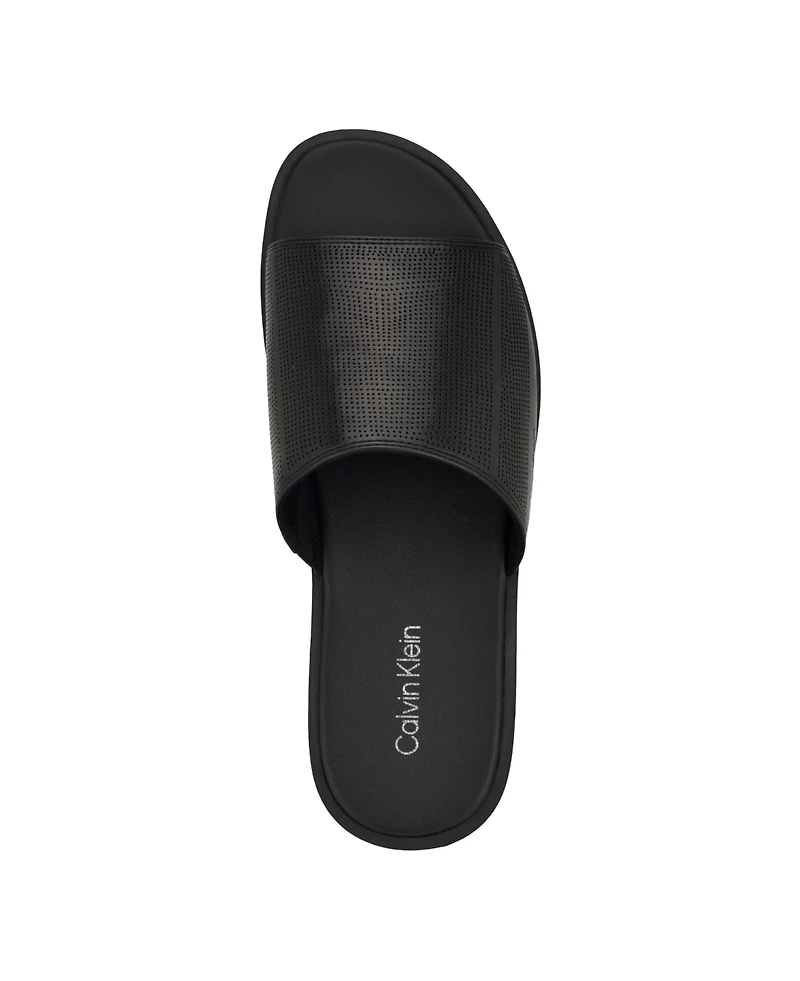 Calvin Klein Men's Espar Casual Slip-On Sandals