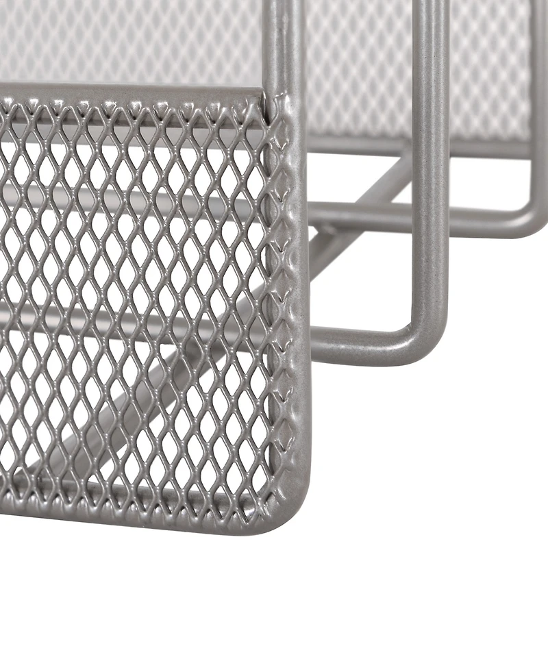 Seville Classics 3-Slot Kitchen Pot, Pan Cookie Sheet Organizer