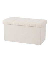 Seville Classics Storage Bench Ottoman