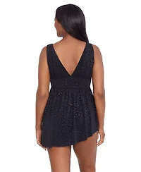 Longitude by Mimi Flamingo Women's Goddess Flyaway Swim Dress