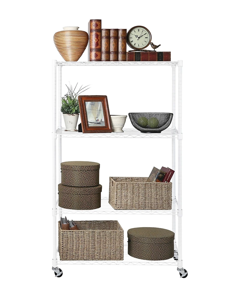 Seville Classics UltraDurable -Tier Nsf Steel Wire Shelving System