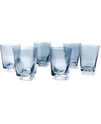 Vivience Hammered Dof Glasses, Set of 6