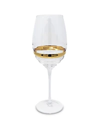Vivience Stripe Wine Glasses, Set of 6