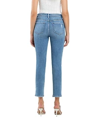 Vervet Women's High Rise Slim Straight Jeans