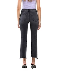 Vervet Women's High Rise Cropped Flare Jeans