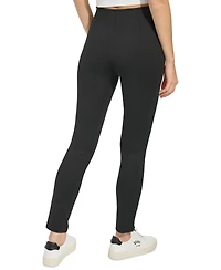 Dkny Slim Leg Pull On Ponte Ankle Pant