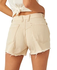 Free People Women's Now Or Never Denim Shorts