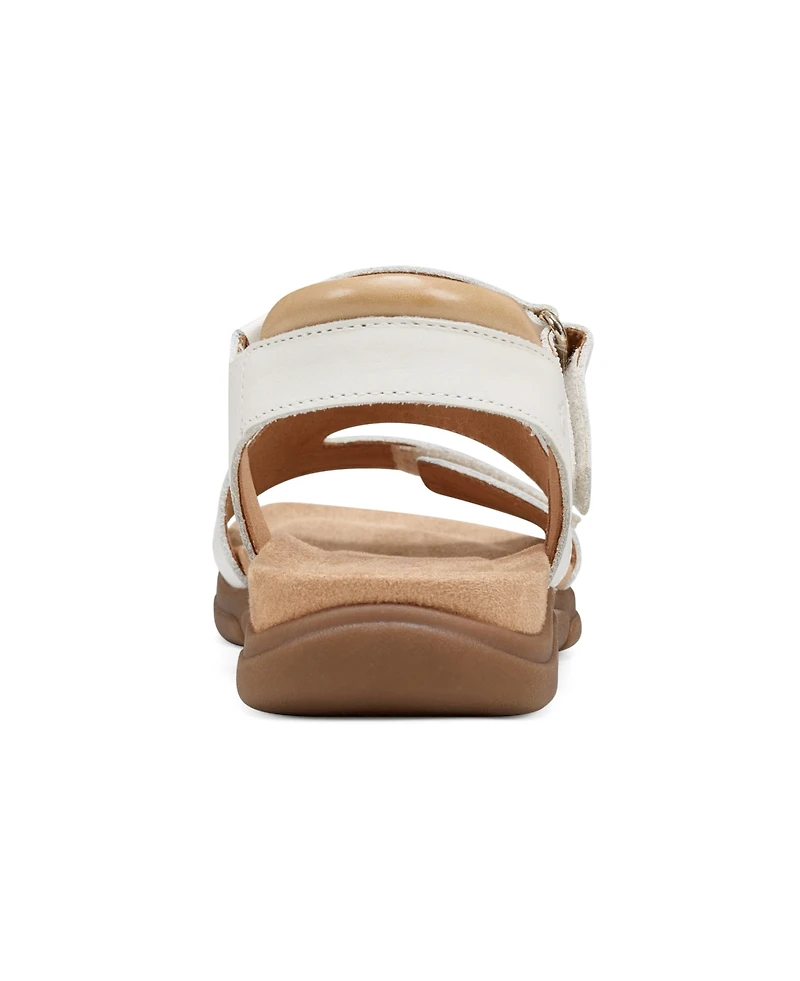 Easy Spirit Women's Mavey Strappy Flat Sandals