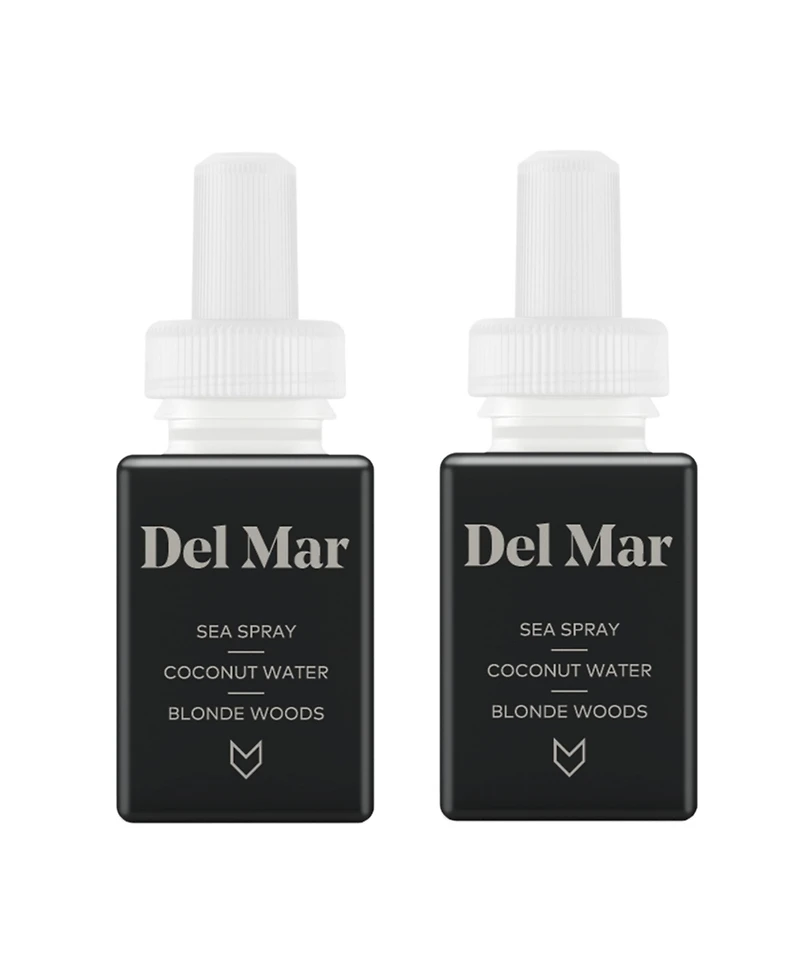 Pura Guy Fox Home Scent Refill - Del Mar - Smart Home Air Diffuser Fragrance - Up to 120-Hours of Premium Fragrance per Refill
