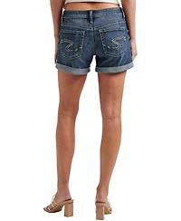 Silver Jeans Co. Women's Boyfriend Mid Rise Shorts