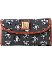 Women's Dooney & Bourke Las Vegas Raiders Continental Wallet