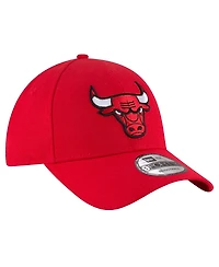 Men's New Era Red Chicago Bulls The League 9FORTY Adjustable Hat