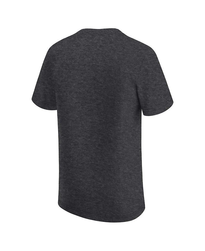 Big Boys Fanatics Heather Charcoal Houston Astros 2022 World Series Champions Locker Room T-shirt