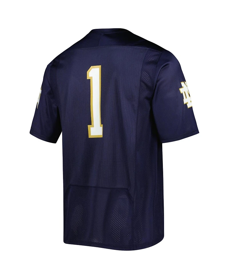 Under Armour Men's #1 Notre Dame Fighting Irish Team Wordmark Replica Football Jersey