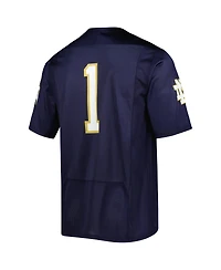 Under Armour Men's #1 Notre Dame Fighting Irish Team Wordmark Replica Football Jersey