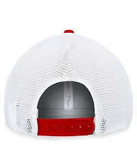 Men's Fanatics Black, White Chicago Blackhawks Fundamental Adjustable Hat