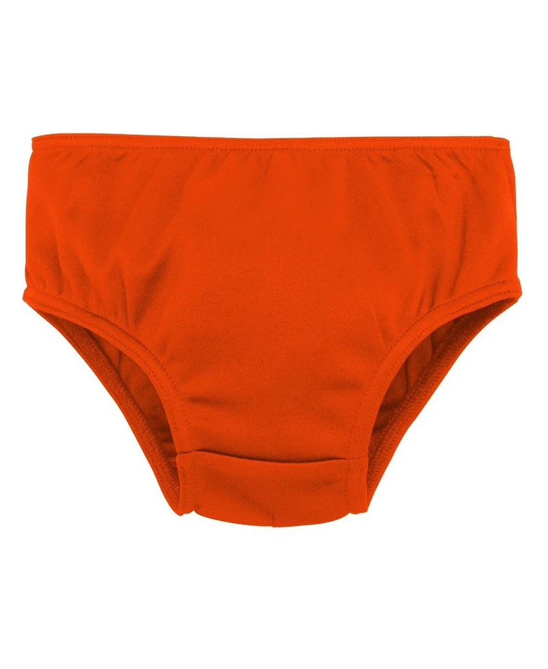 Girls Toddler Orange Denver Broncos Cheer Captain Dress with Bloomers
