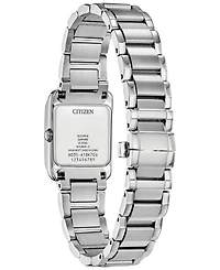 Citizen Eco-Drive Women's Bianca Stainless Steel Bracelet Watch 28mm