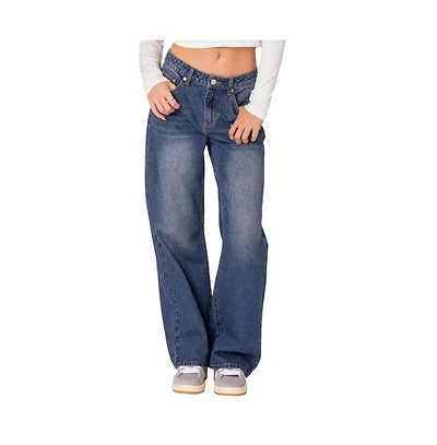 Women's Karie relaxed mid rise jeans