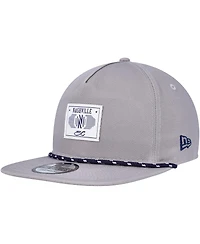Men's New Era Gray Nashville Sc Patch Golfer Adjustable Hat