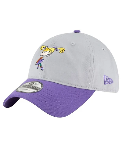 Men's New Era Gray Rugrats Angelica 9TWENTY Adjustable Hat