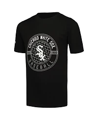 Big Boys Stitches Black, White Chicago Sox T-shirt Combo Set