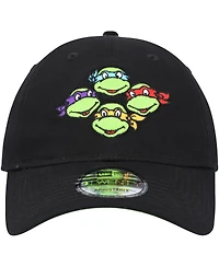 Men's New Era Black Teenage Mutant Ninja Turtles The Group Trucker 9FIFTY Snapback Hat