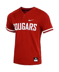 Men's Nike Crimson Washington State Cougars Replica Vapor Elite Two-Button Baseball Jersey