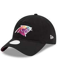 Women's New Era Black Carolina Panthers 2023 Nfl Crucial Catch 9TWENTY Adjustable Hat