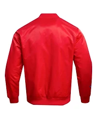 Men's Freeze Max Red Looney Tunes Positive Energy Satin Full-Snap Jacket