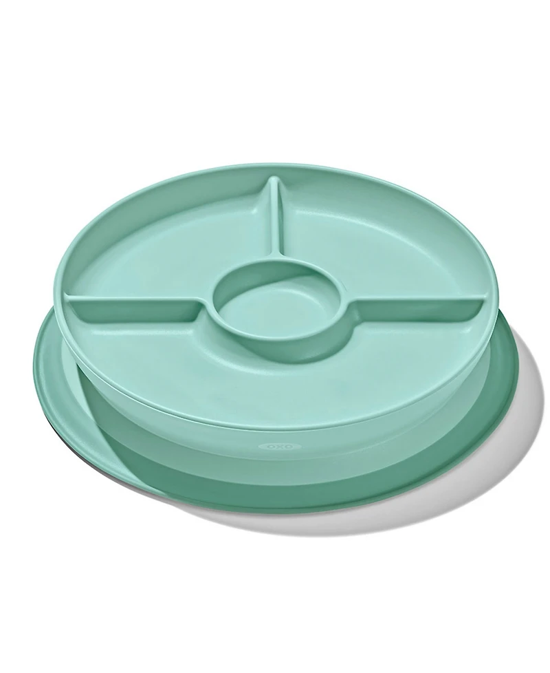 Oxo Tot Stick Stay Suction Divided Plate