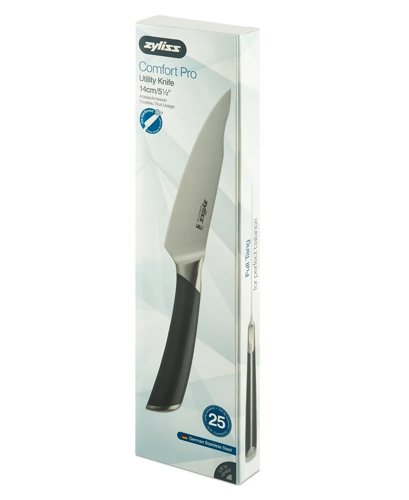 Zyliss Comfort Pro Stainless Steel Utility Knife 5.5"