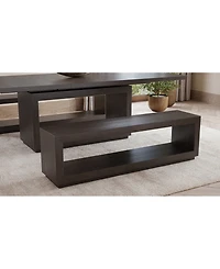 Tivie 3 Pc Dining Set (Rectangular Table + 2 Benches), Created for Macy's