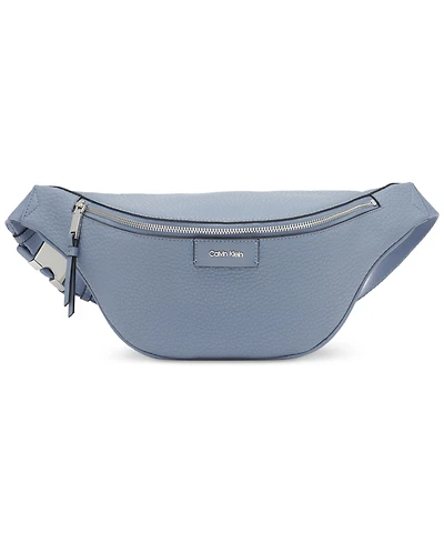 Calvin Klein Moss Belt Bag with Zipper Closure