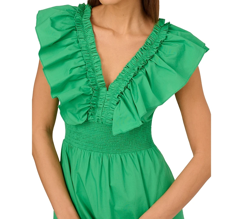 Adrianna by Papell Women's Ruffled Maxi Dress
