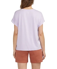 Jag Women's Drapey Luxe Tee