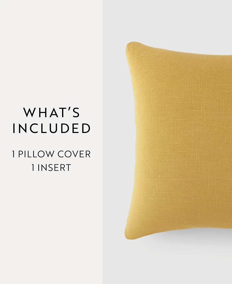 ienjoy Home Washed and Distressed Decorative Pillow, 20" x