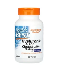 Doctor's Best Hyaluronic Acid + Chondroitin Sulfate with BioCell Collagen