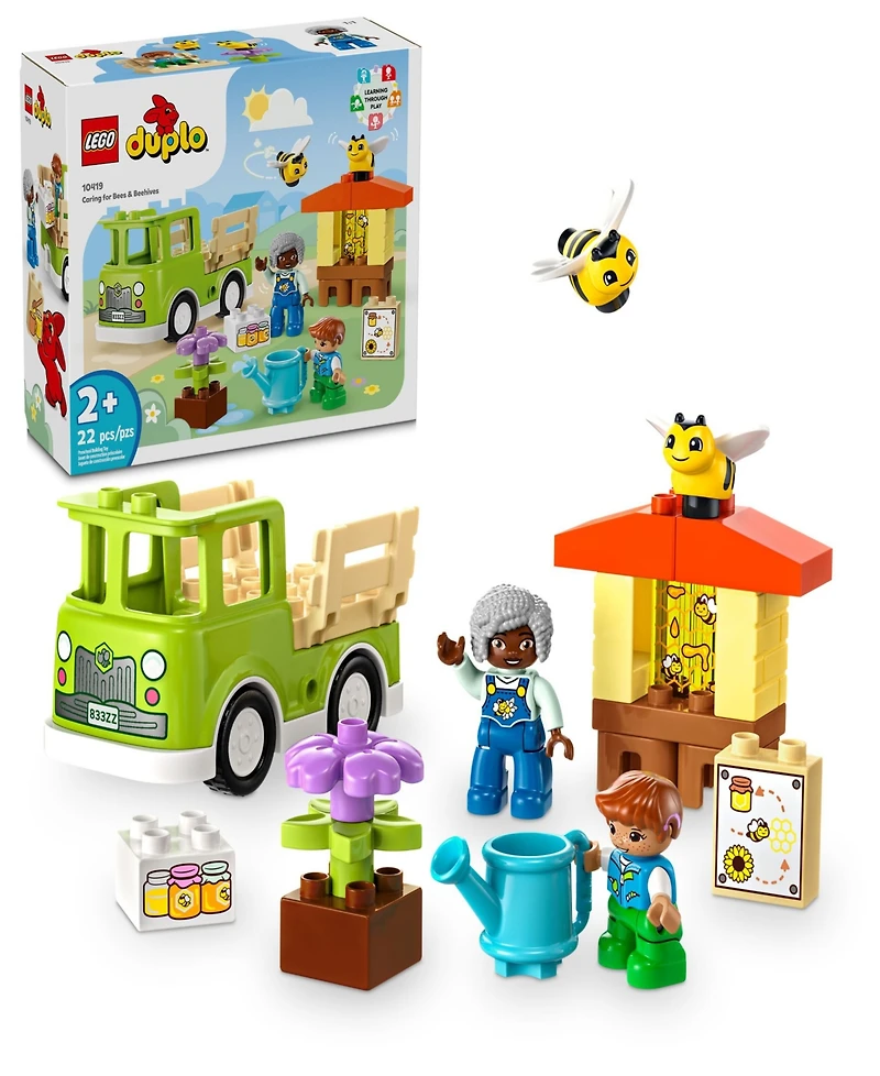 Lego Duplo Town Caring for Bees Beehives Toy, Educational Toy 10419, 22 Pieces