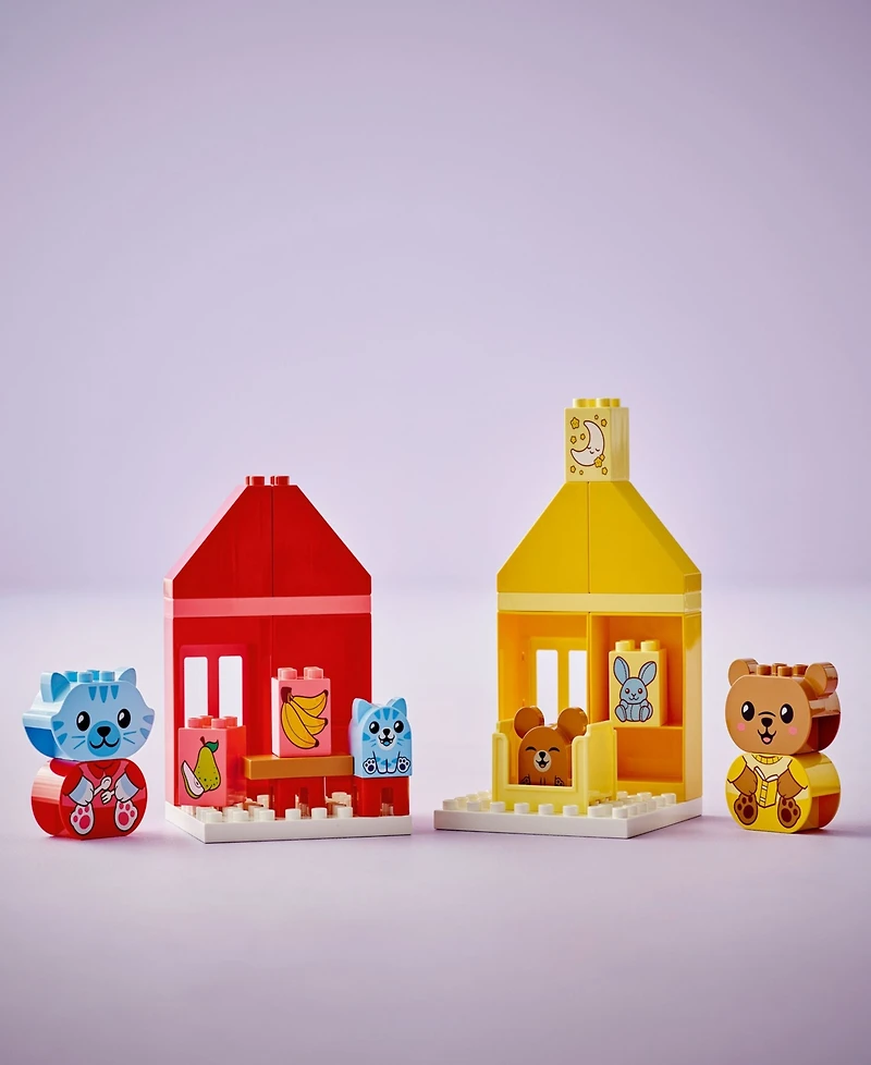 Lego Duplo My First Daily Routines- Eating Bedtime Toy 10414, 28 Pieces